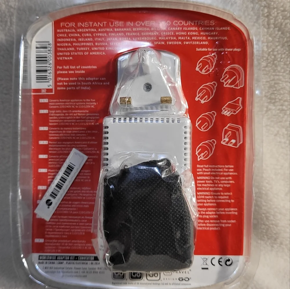 Go Travel Adapter Kit 1875 W